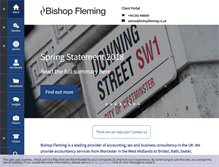 Tablet Screenshot of bishopfleming.co.uk